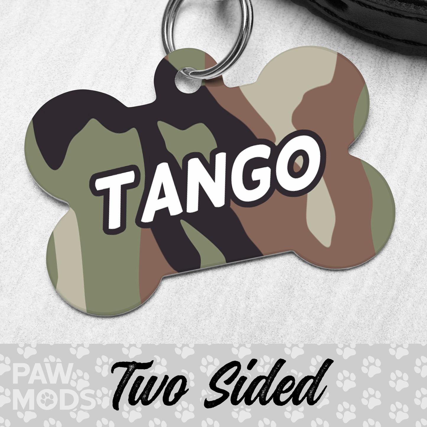 Camo Dog Tag
