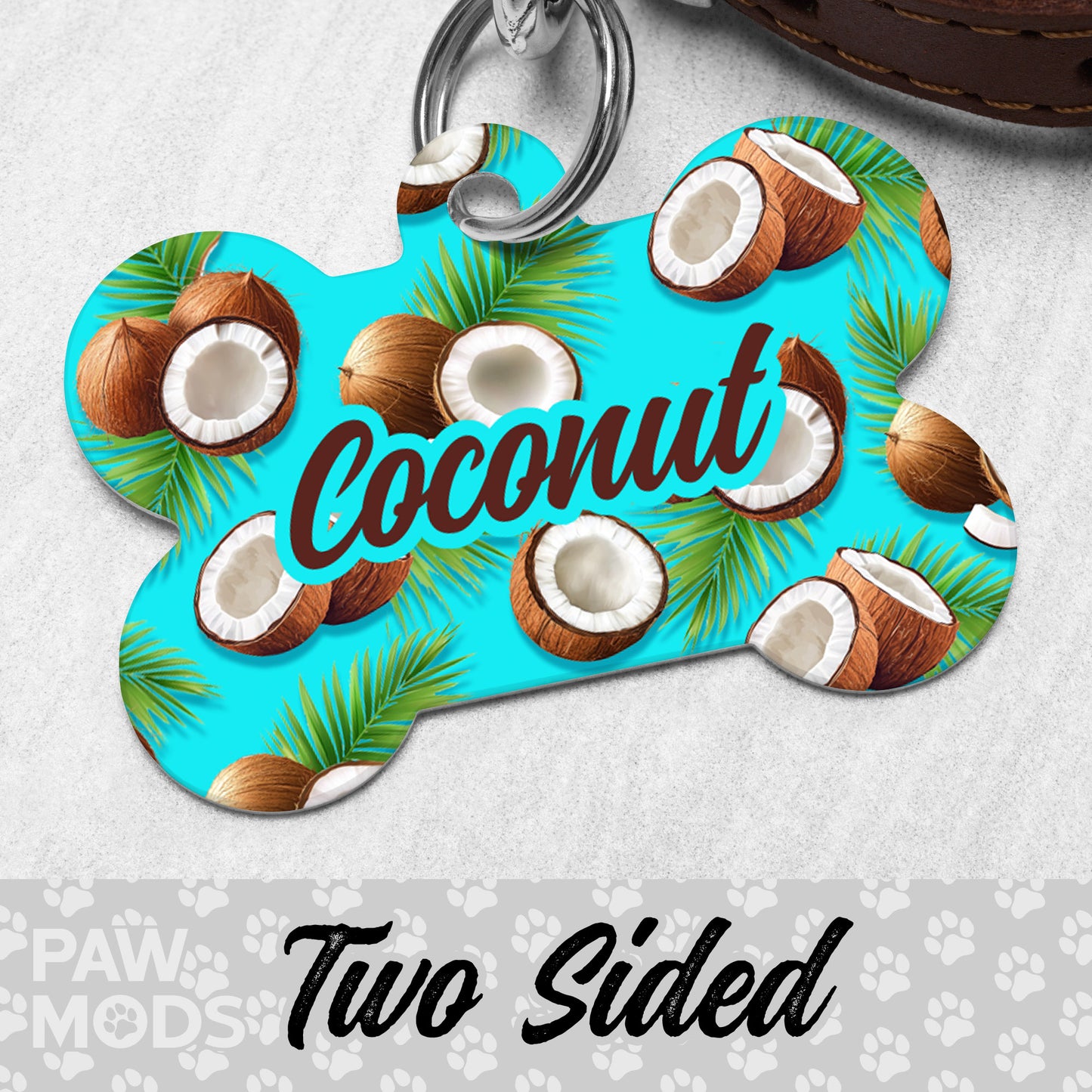 Coconut Dog Tag