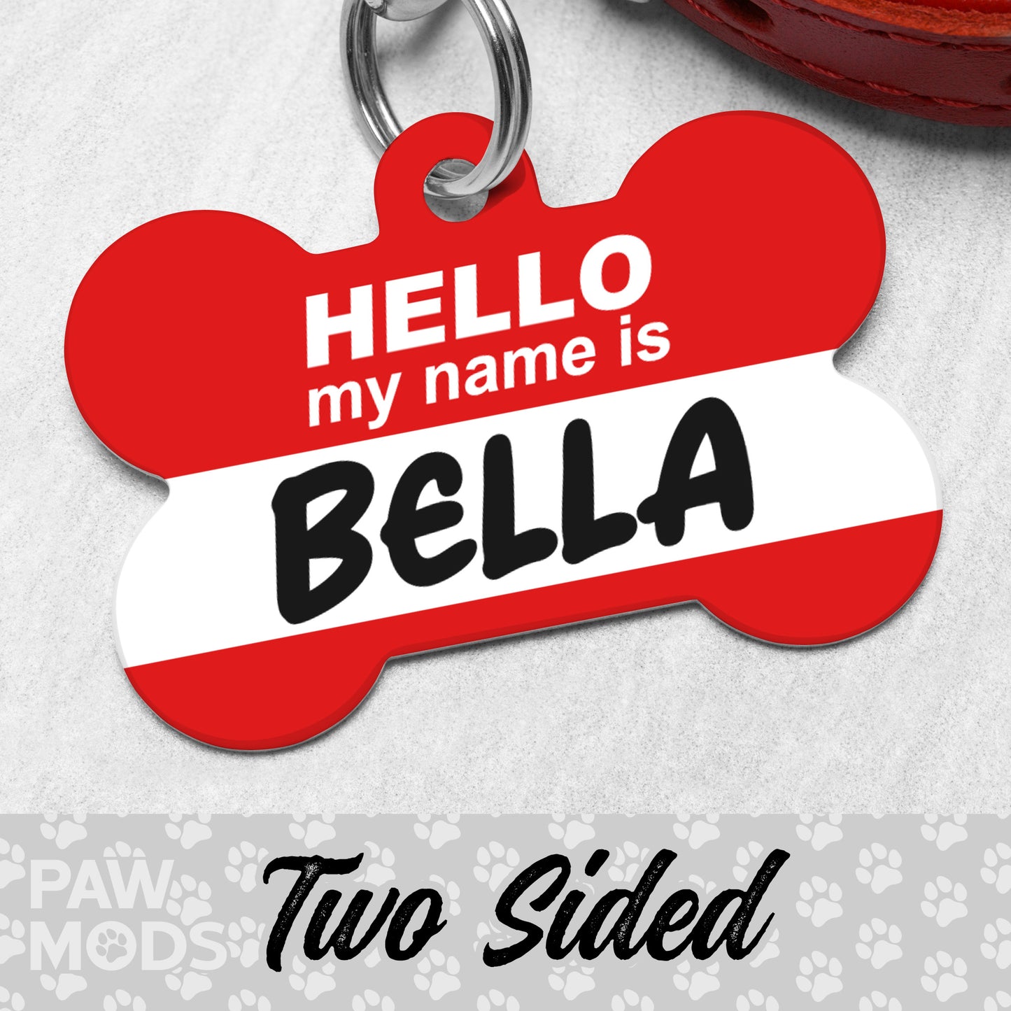 Hello My Name is Dog Tag
