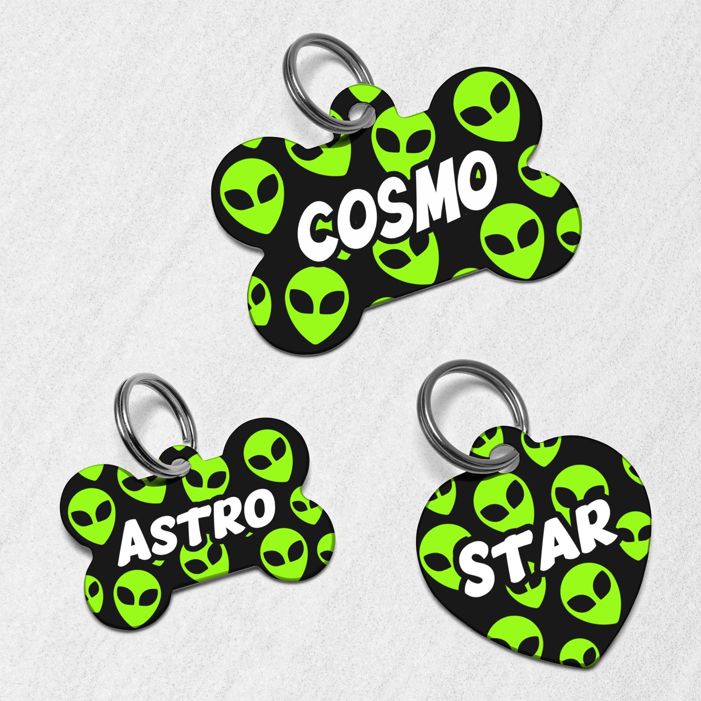 Alien Dog Tag