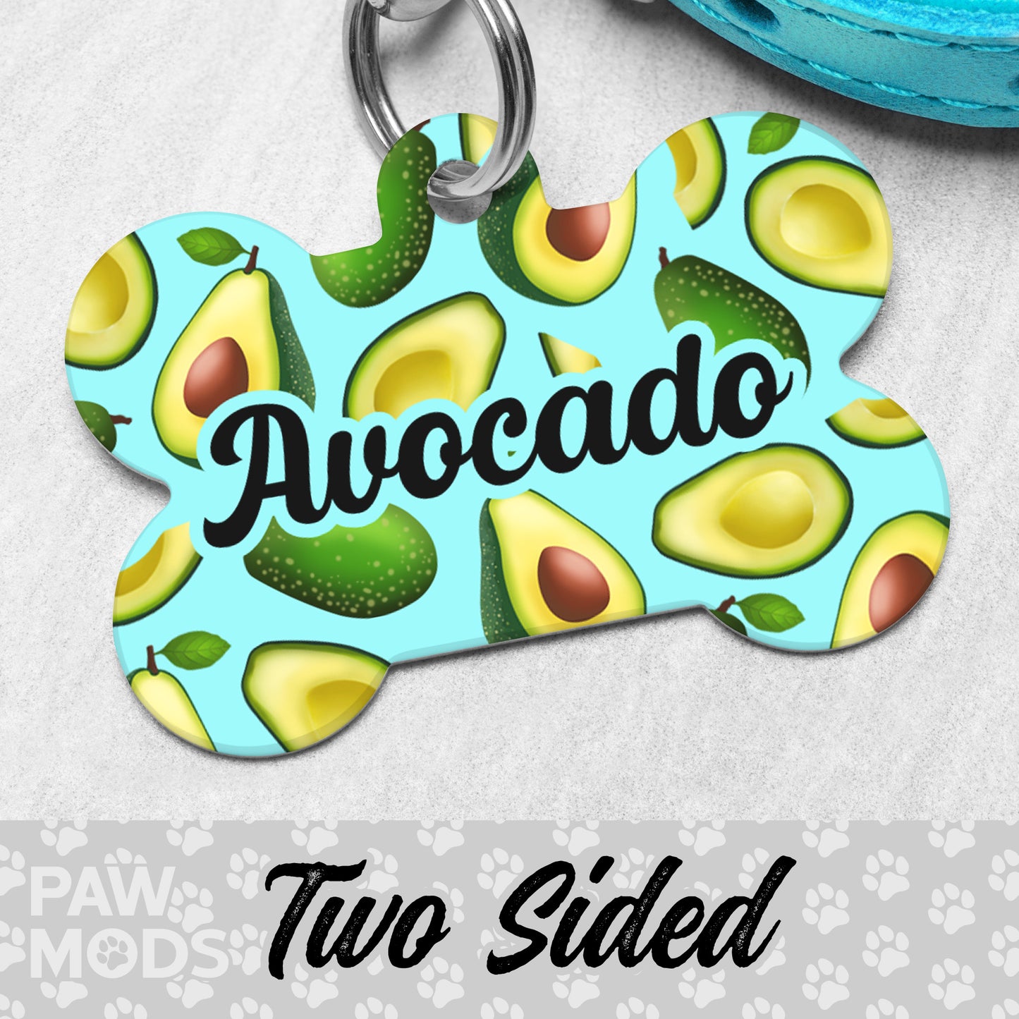 Avocado Dog Tag