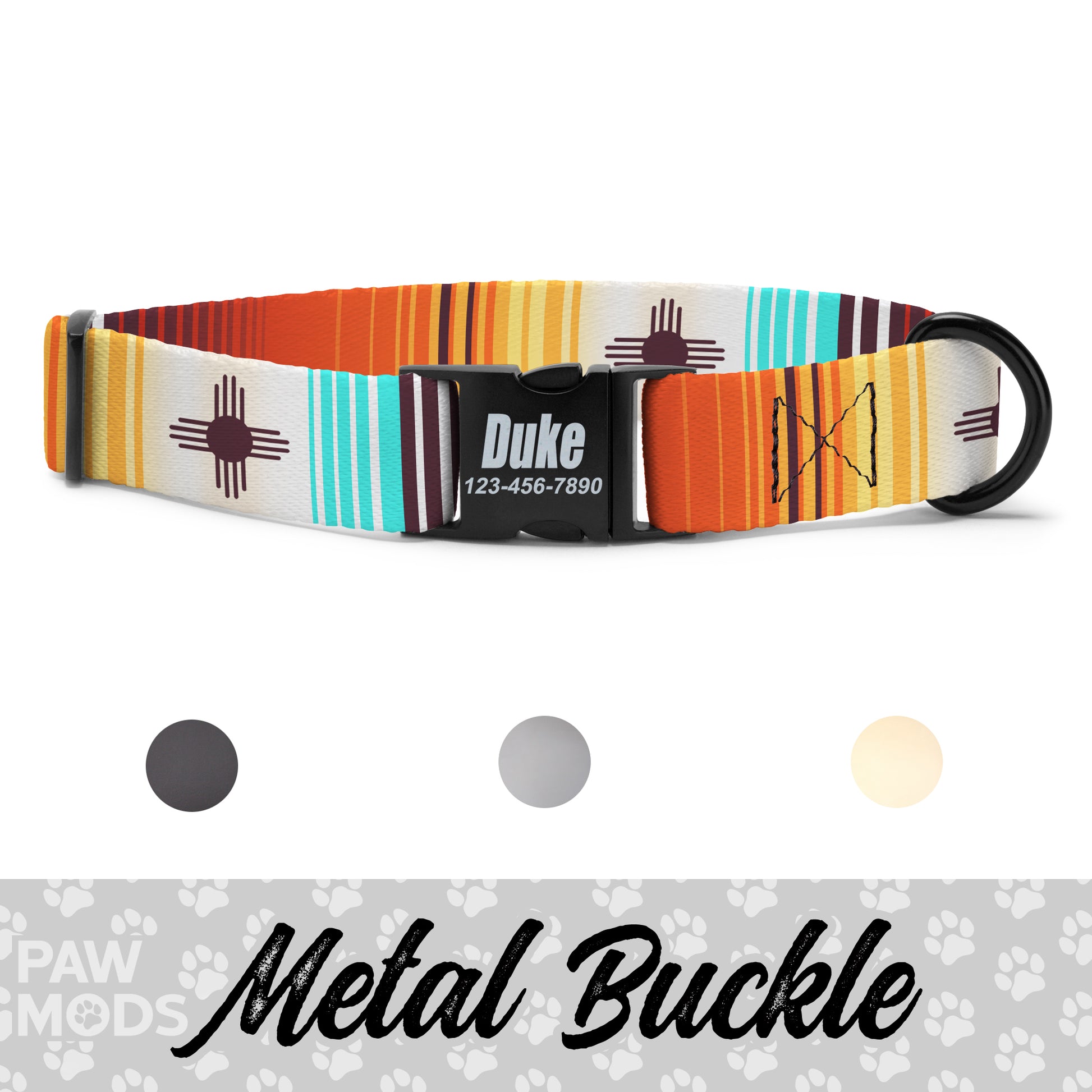 Aztec Serape Dog Collar