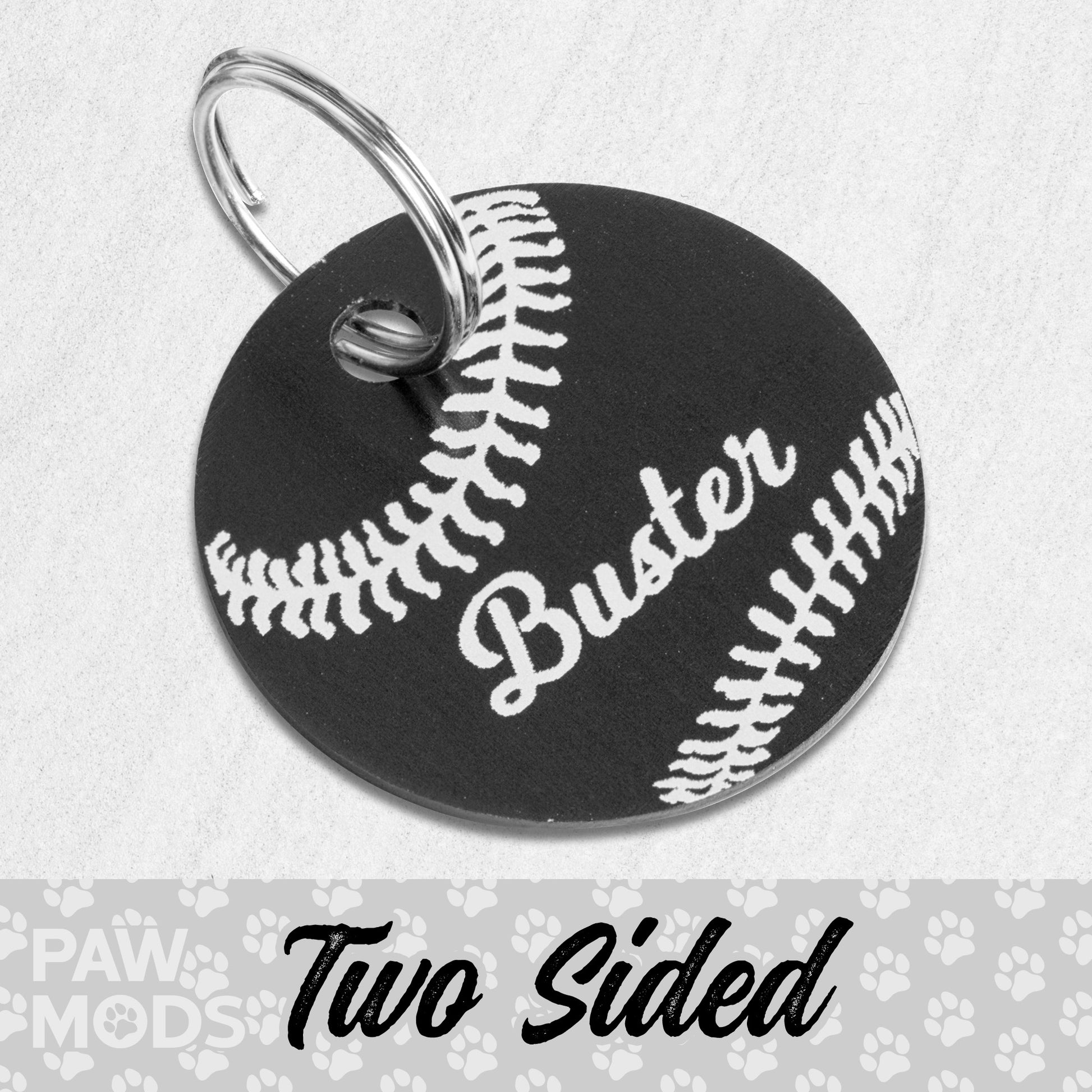 Baseball Dog Tag
