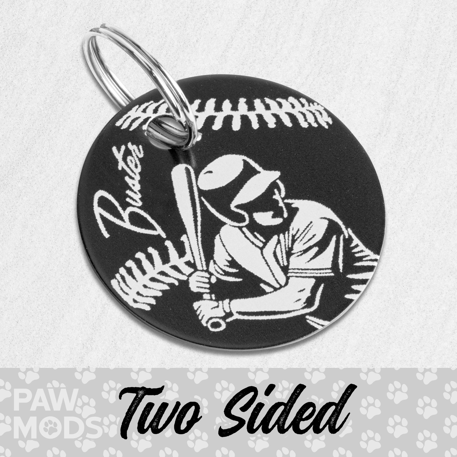Baseball Dog Tag