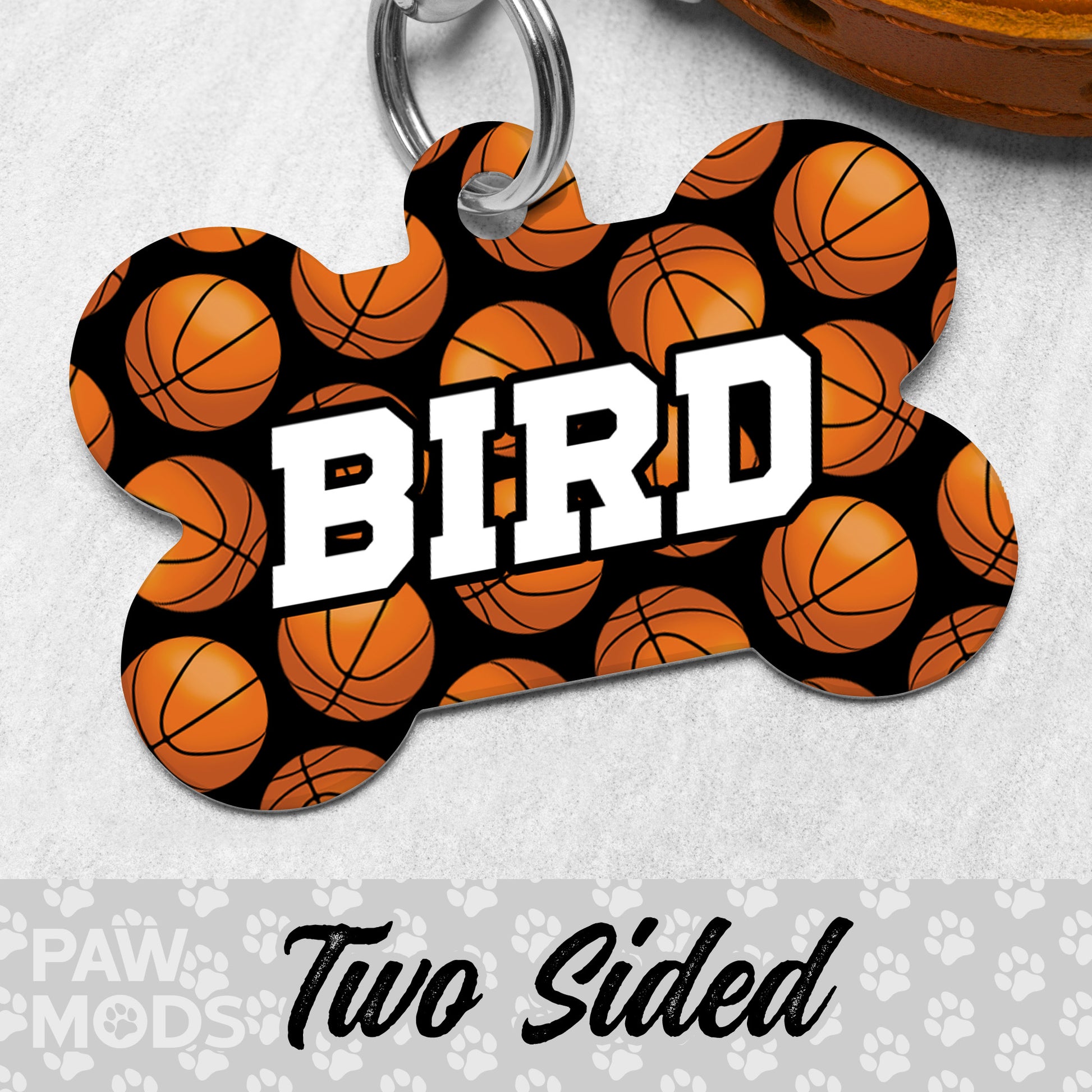 Basketball Dog Tag