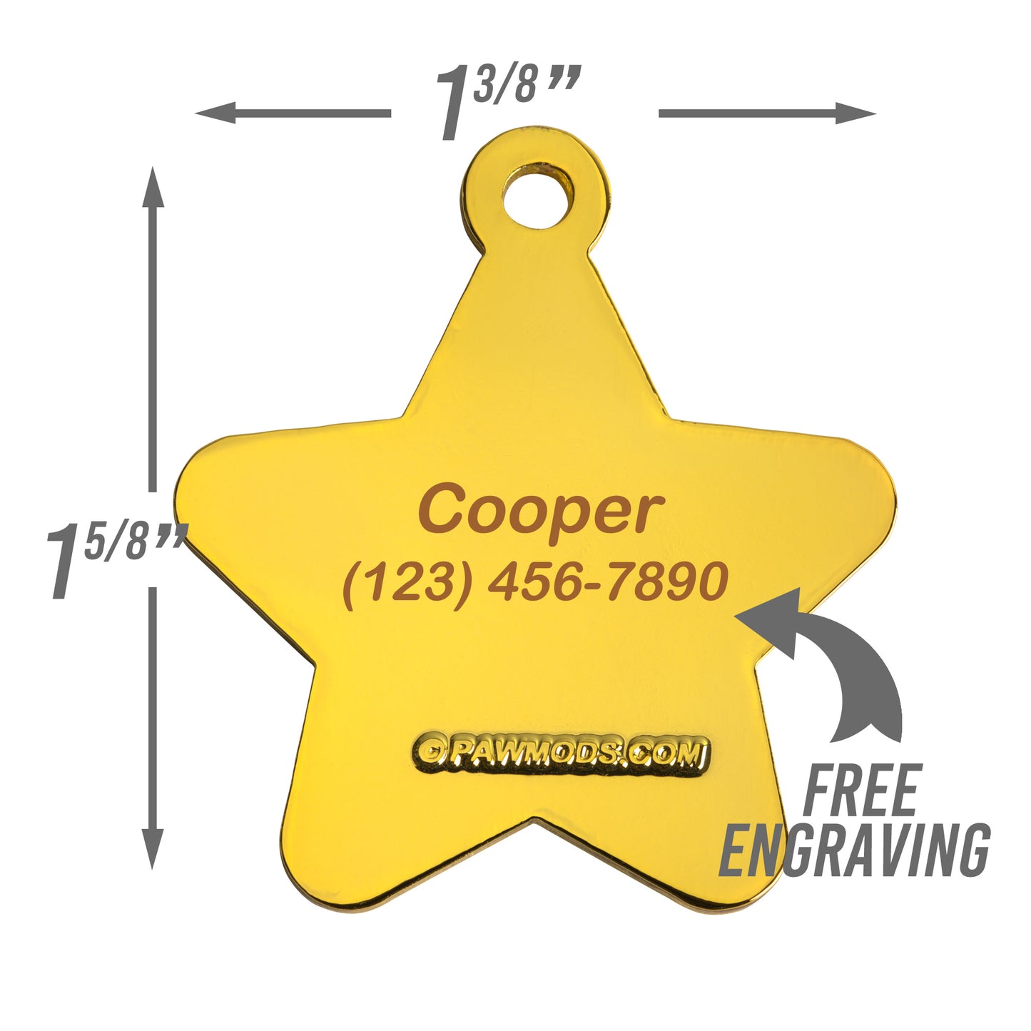 Best Boy Dog Tag - Custom Enamel Pet ID Tag