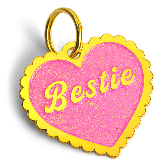 Bestie Dog Tag - Custom Enamel Pet ID Tag