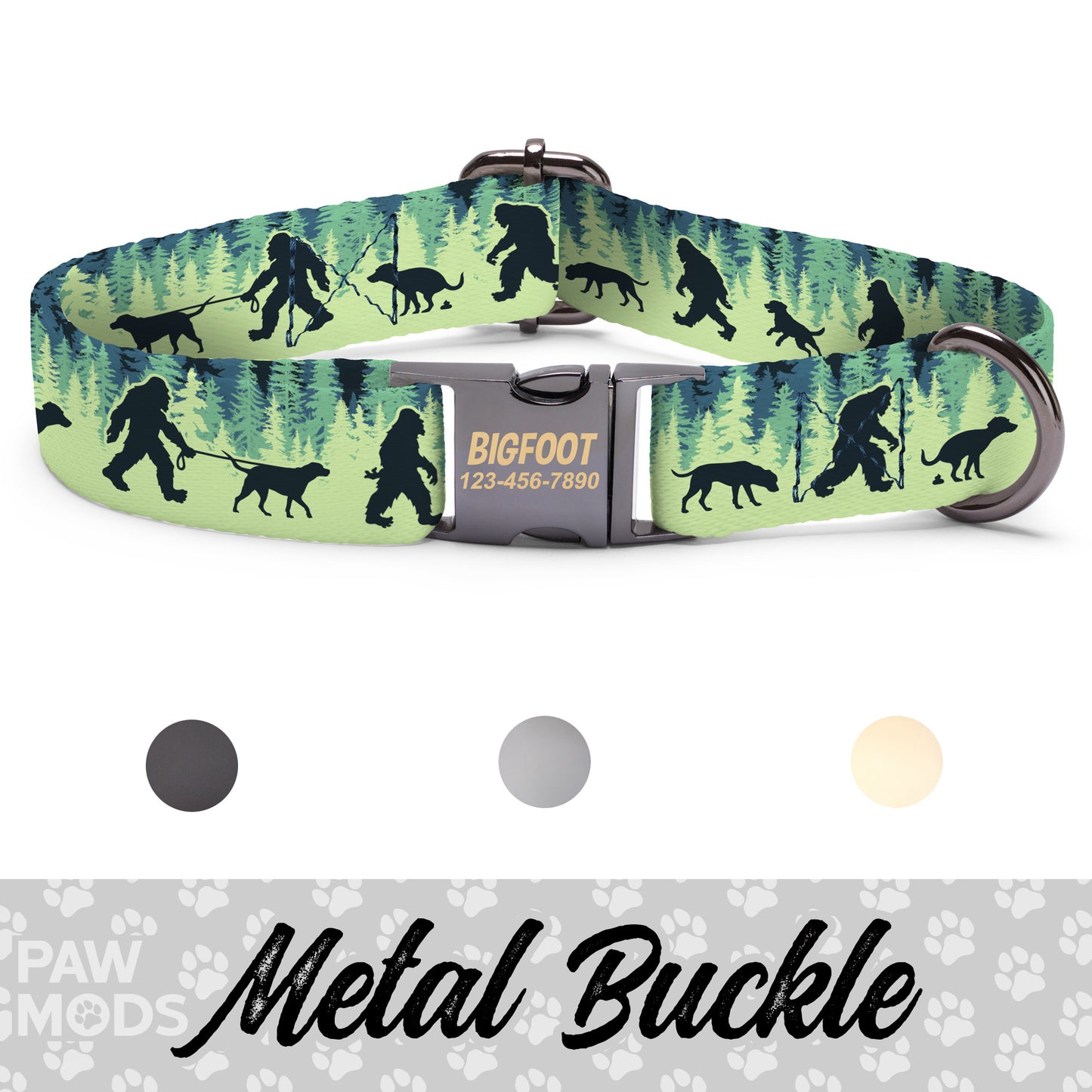 Bigfoot Dog Collar