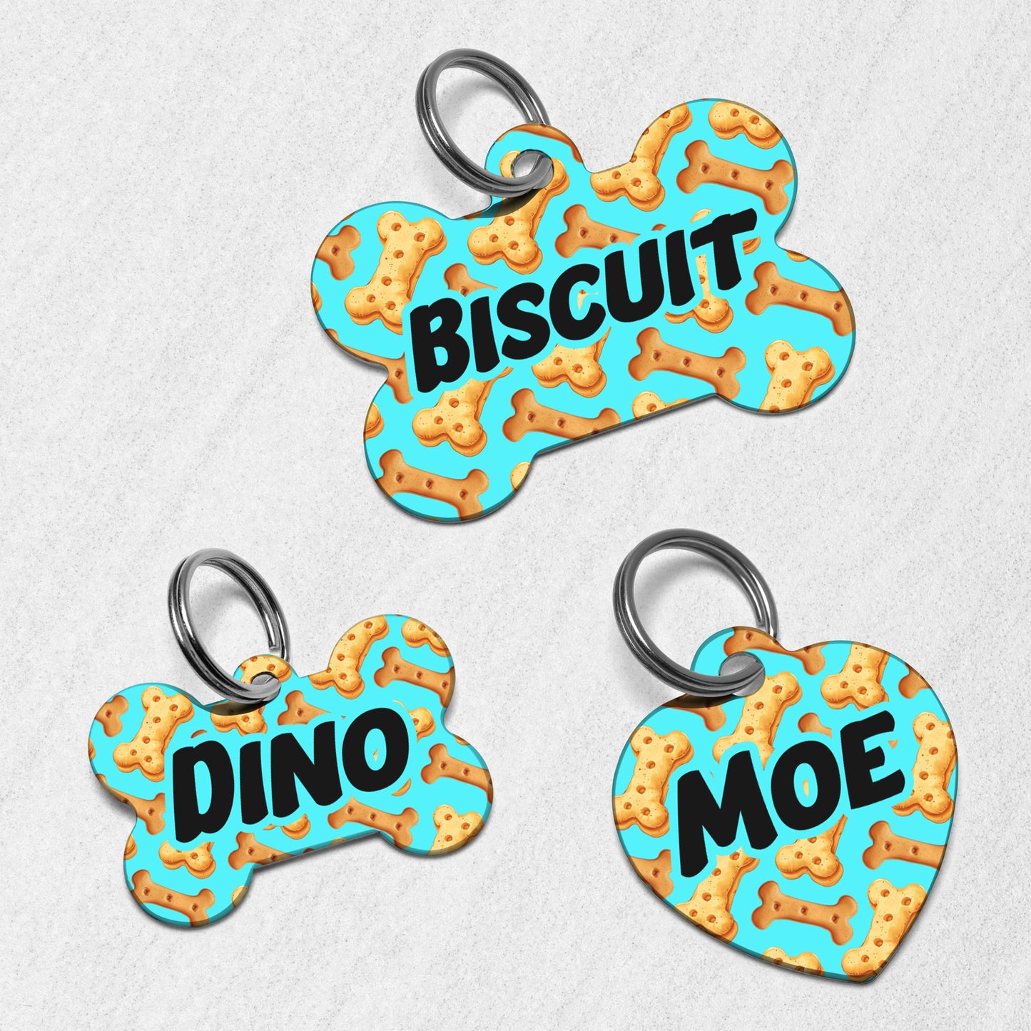 Biscuit Treat Dog Tag