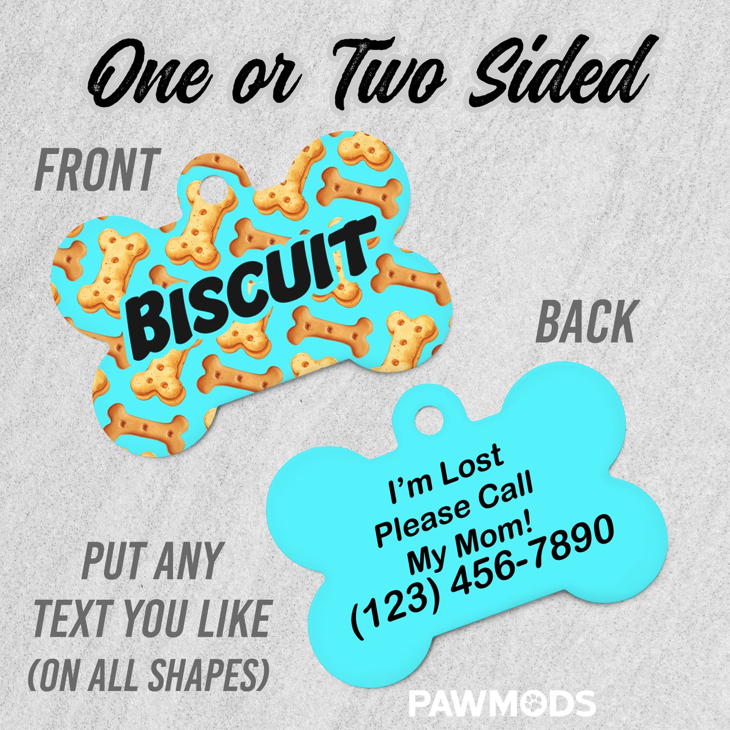 Biscuit Treat Dog Tag