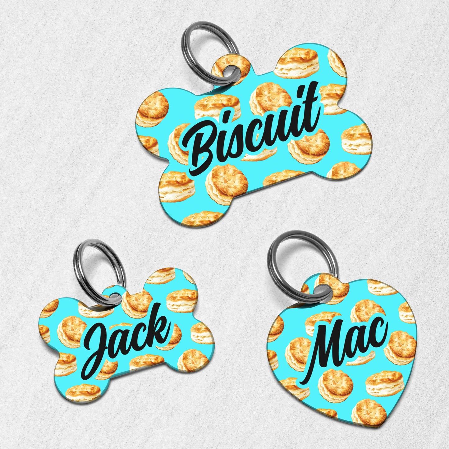 Biscuits Dog Tag