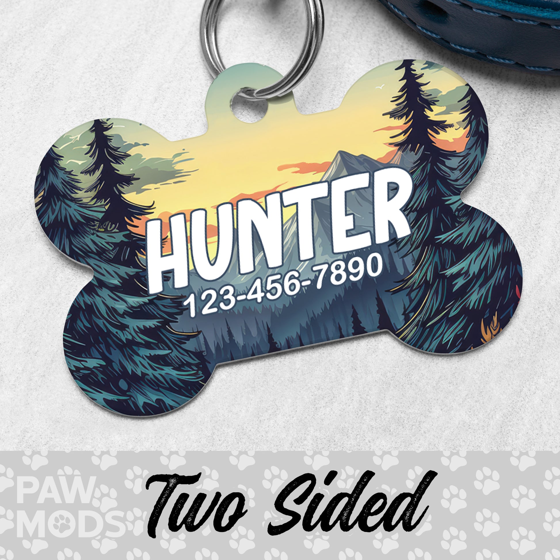 Blue Mountains Dog Tag