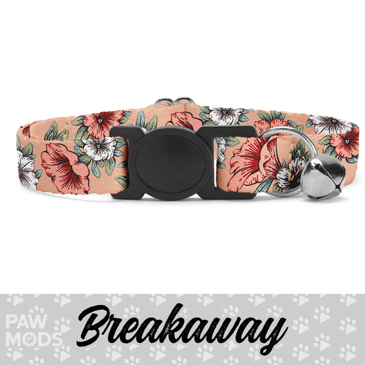 Boho Floral Cat Collar