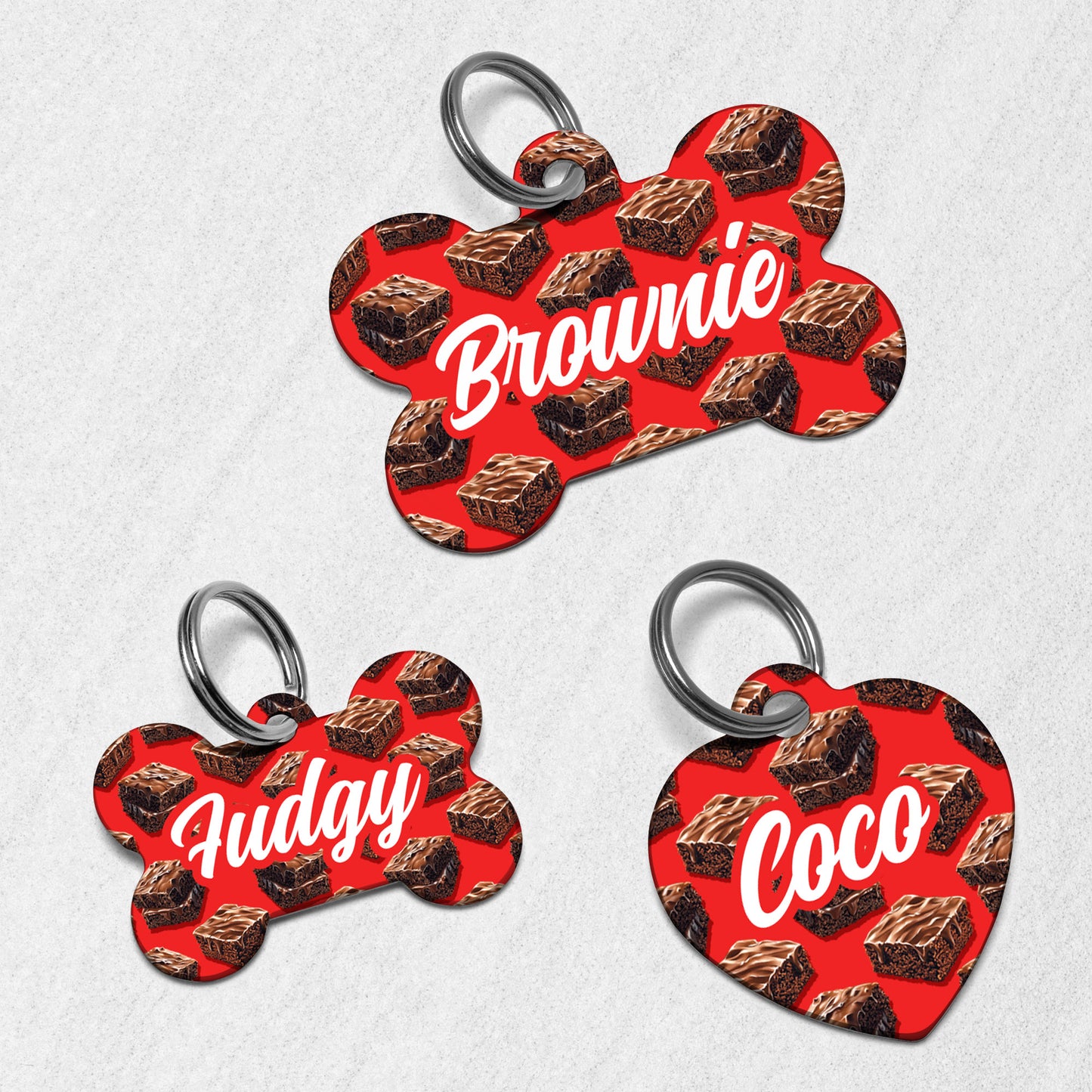 Brownie Dog Tag