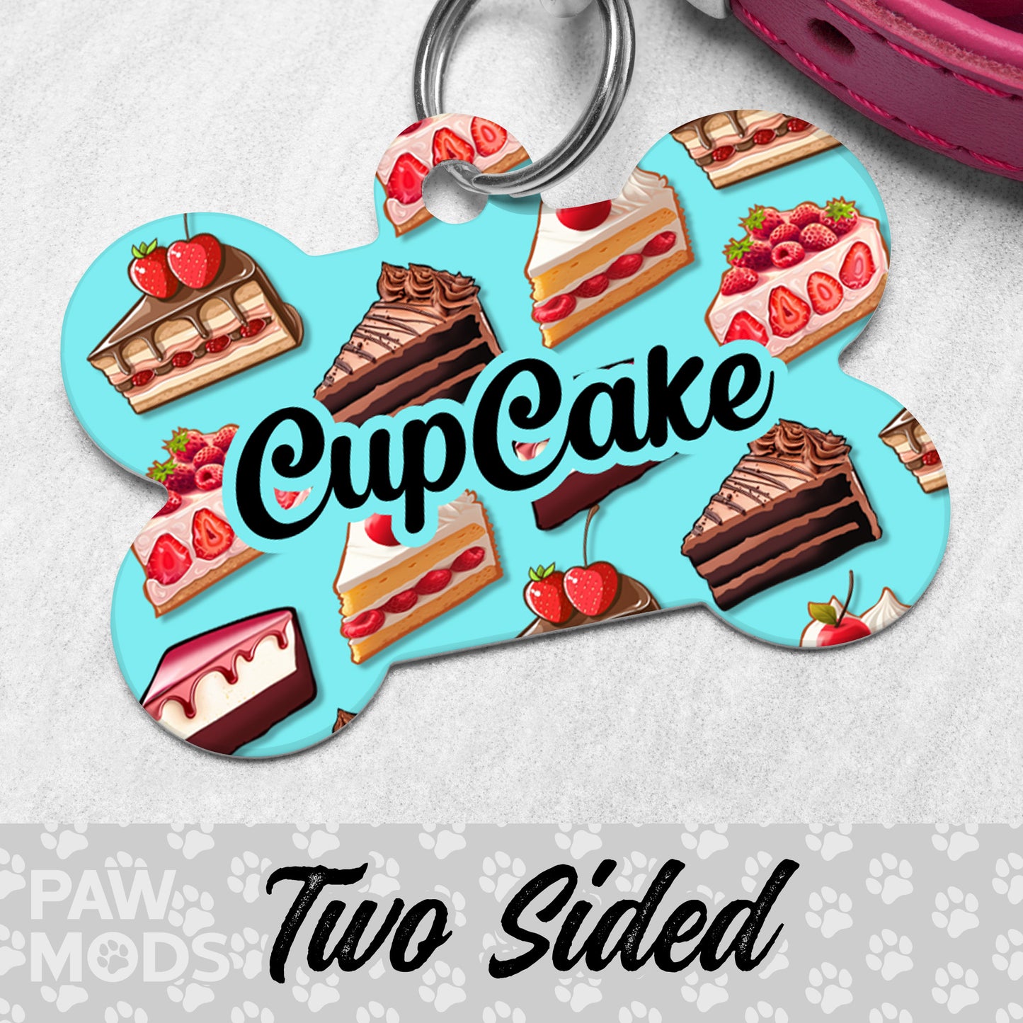 Cake Dog Tag