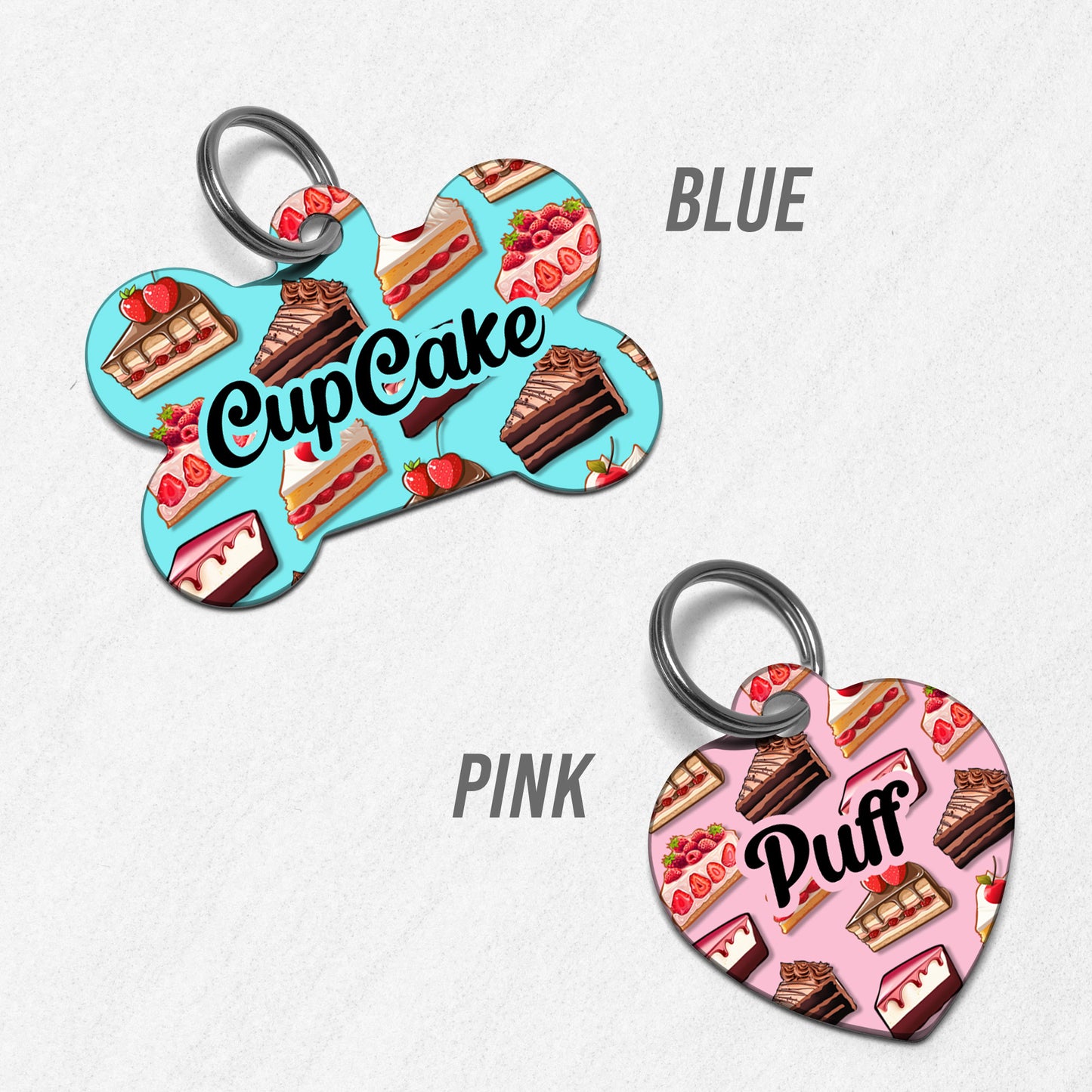Cake Dog Tag