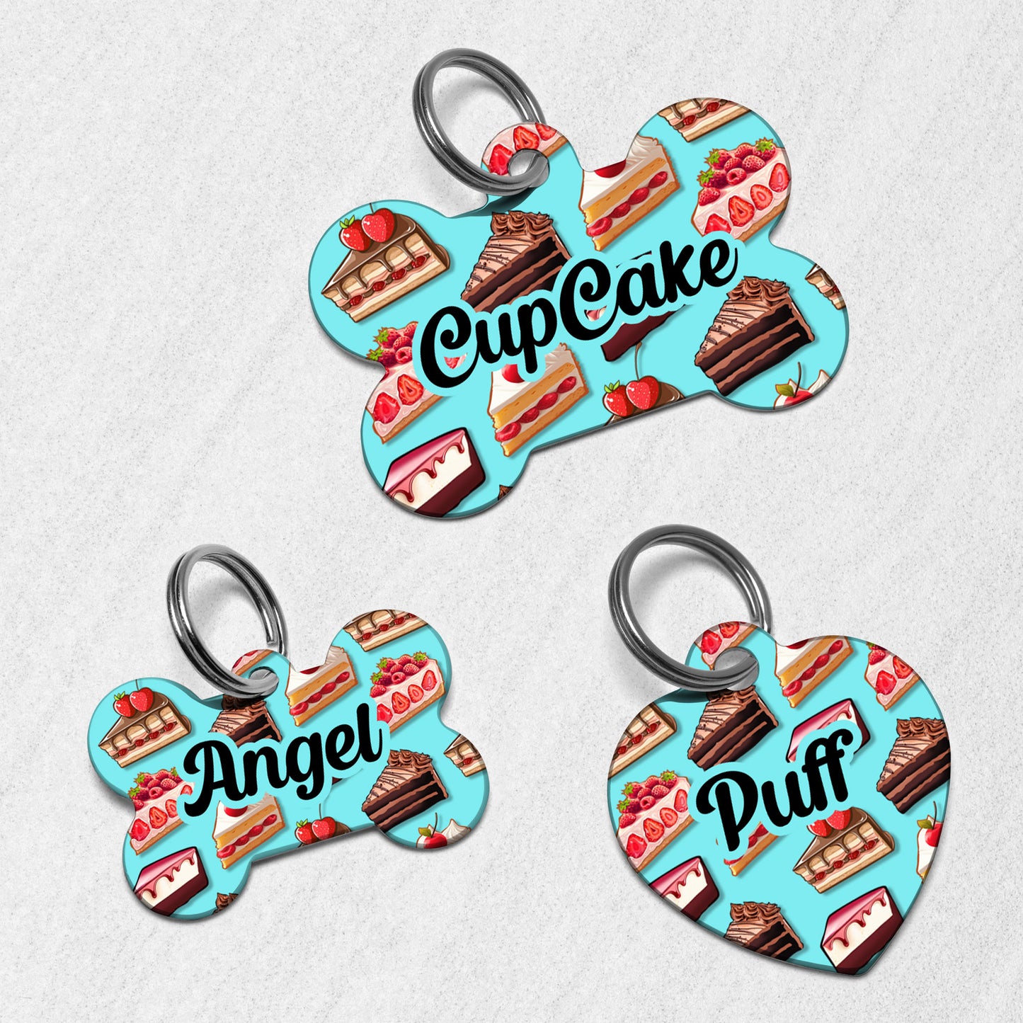 Cake Dog Tag