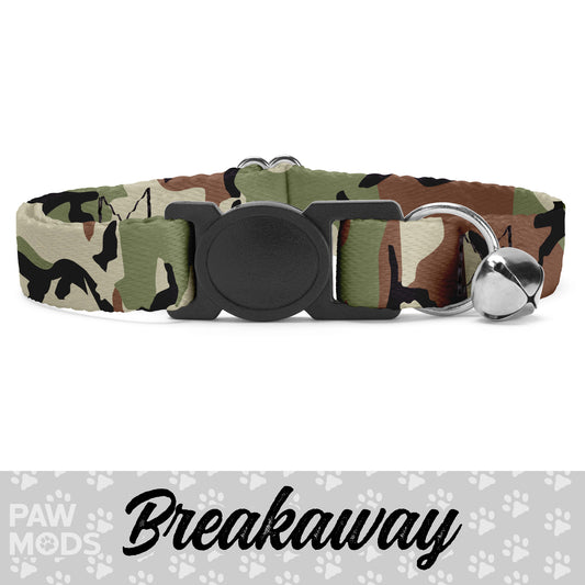 Camo Cat Collar