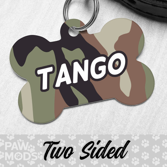 Camo Dog Tag