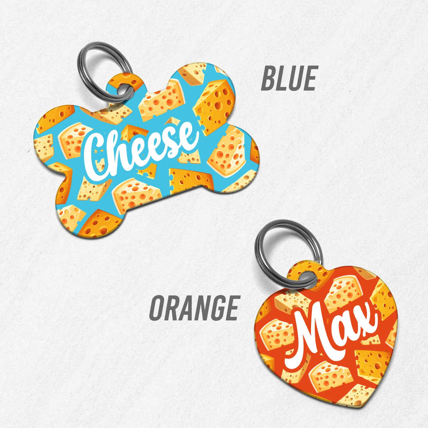 Cheese Dog Tag