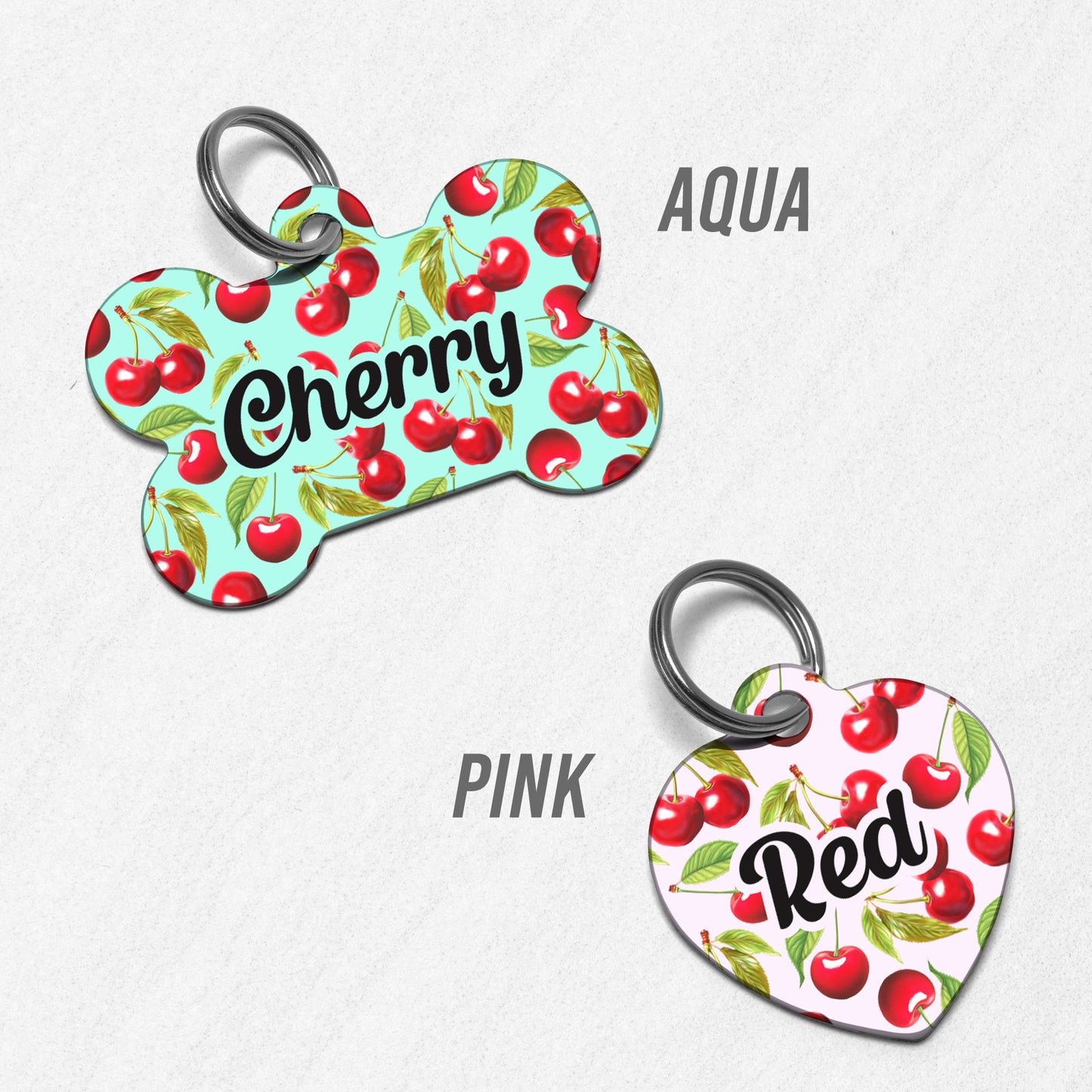 Cherries Dog Tag