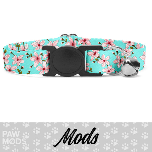 Cherry Blossom Cat Collar