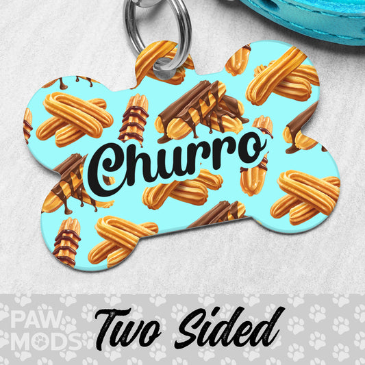 Churro Dog Tag