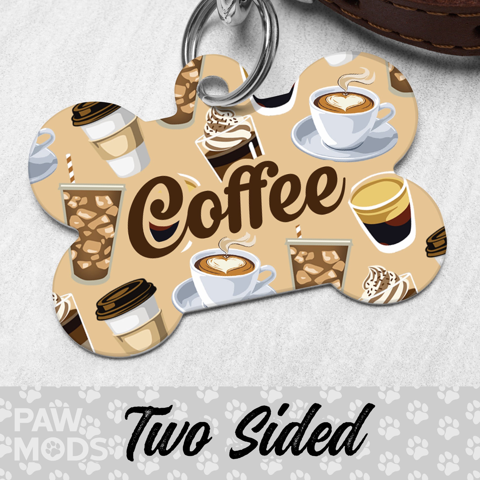 Coffee Dog Tag