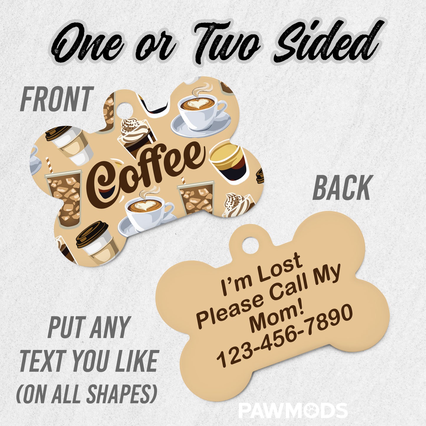 Coffee Dog Tag