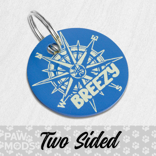 Compass Dog Tag
