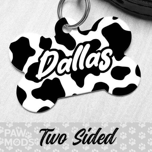 Cow Dog Tag