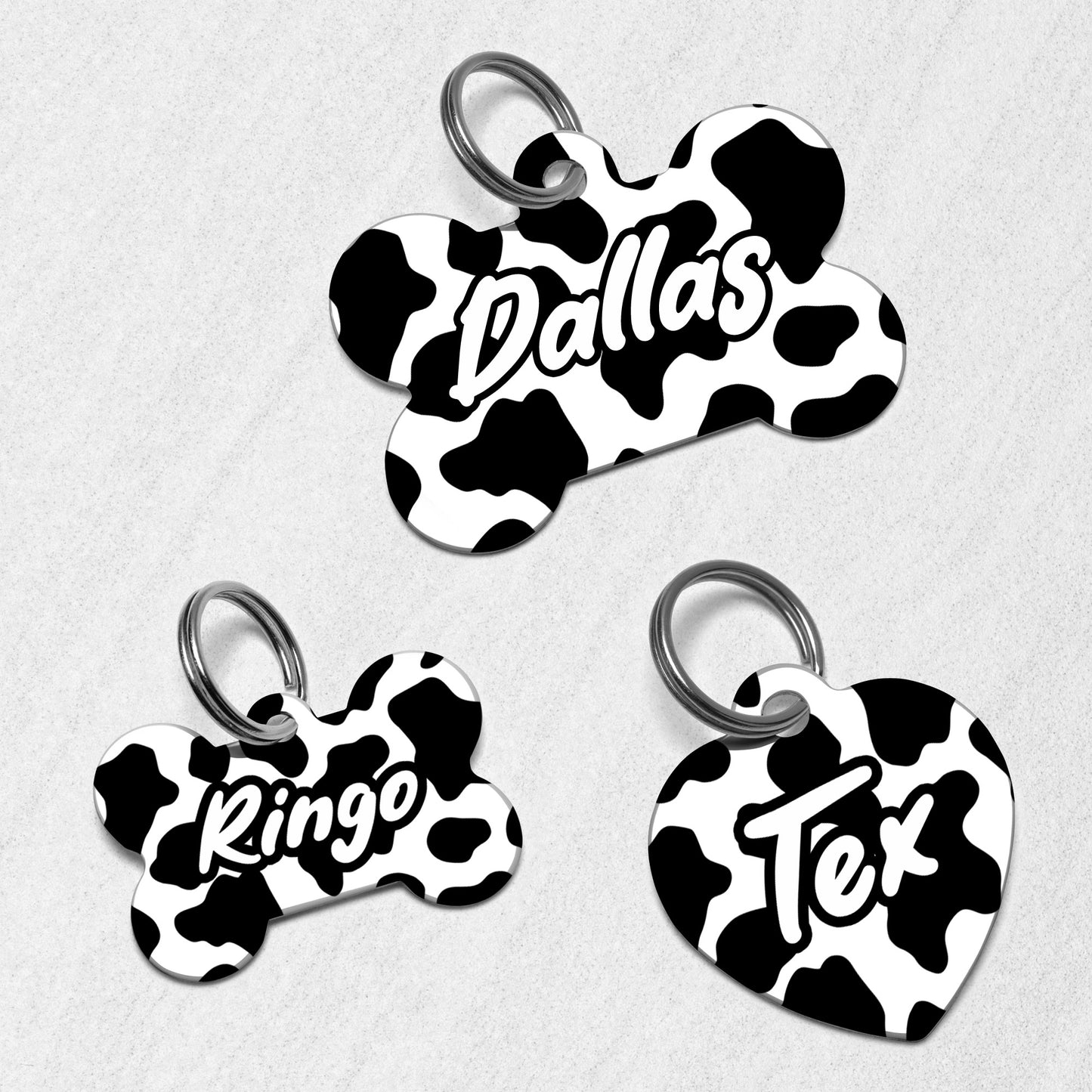 Cow Dog Tag