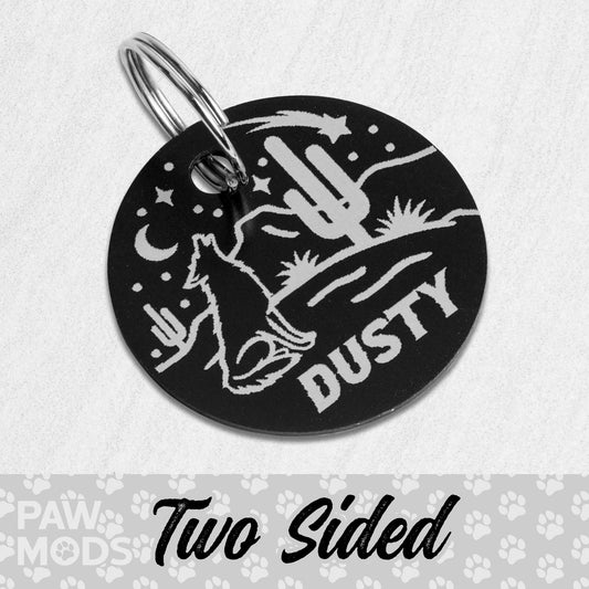 Coyote Dog Tag