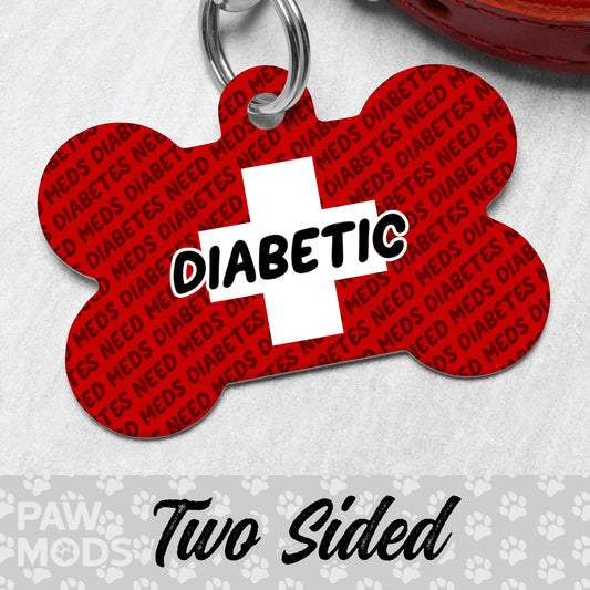 Diabetic Dog Tag