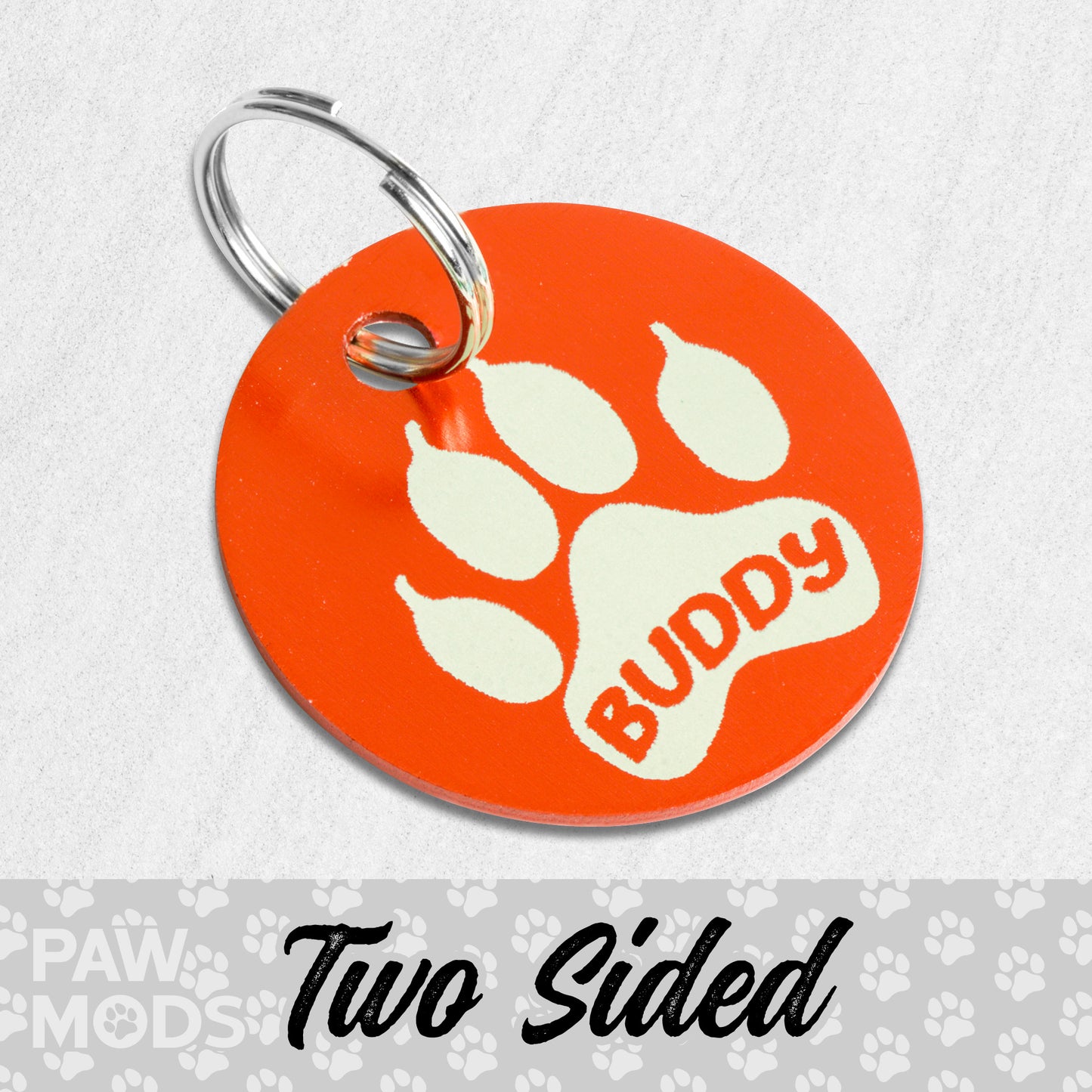 Dog Paw Dog Tag
