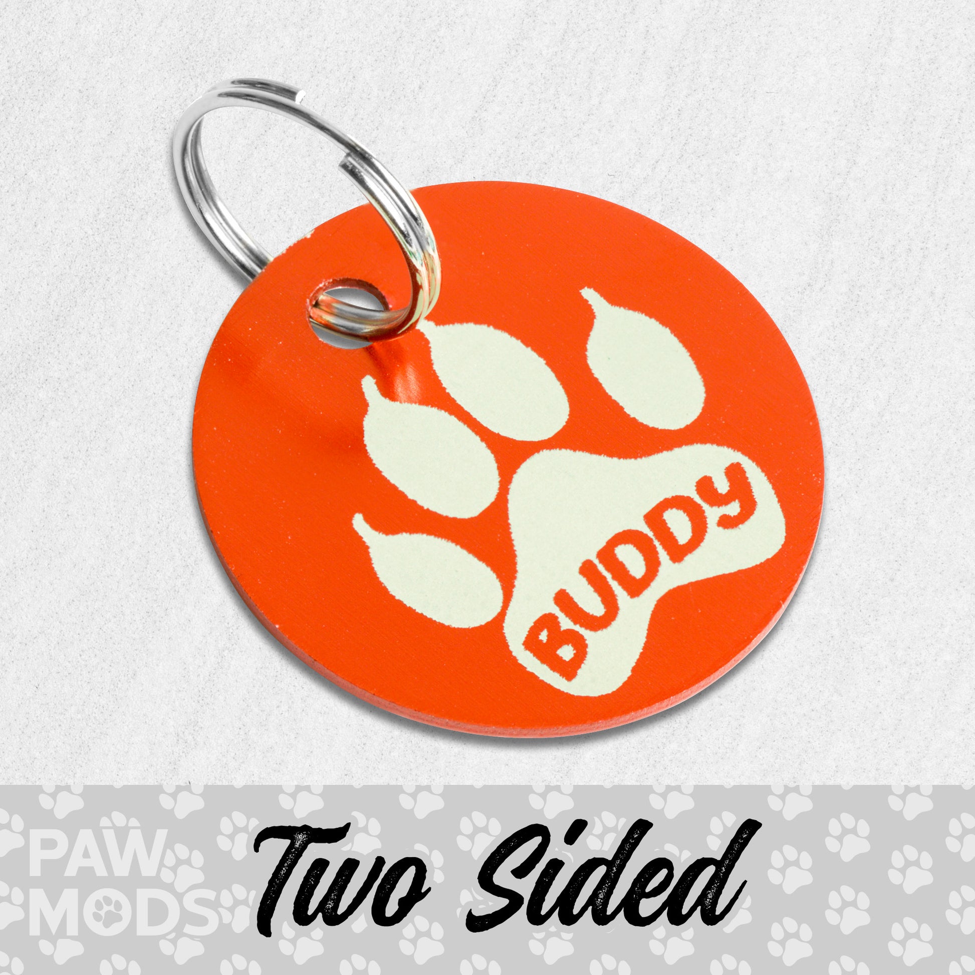 Dog Paw Dog Tag