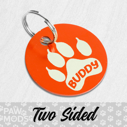 Dog Paw Dog Tag