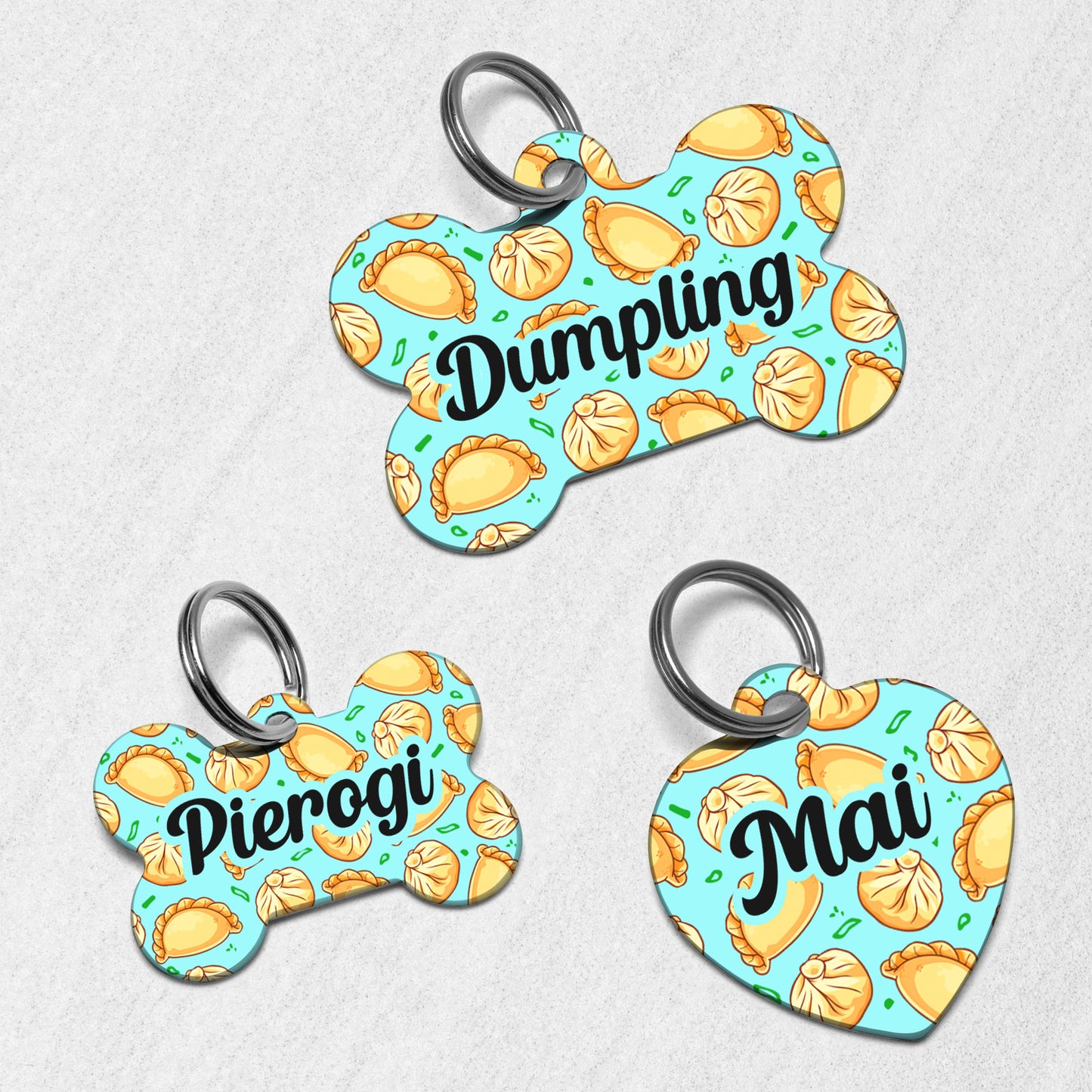 Dumpling Dog Tag