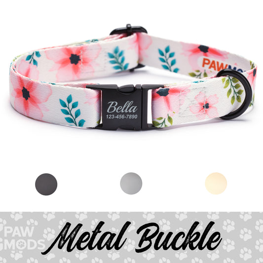 Cherry Blossom Dog Collar