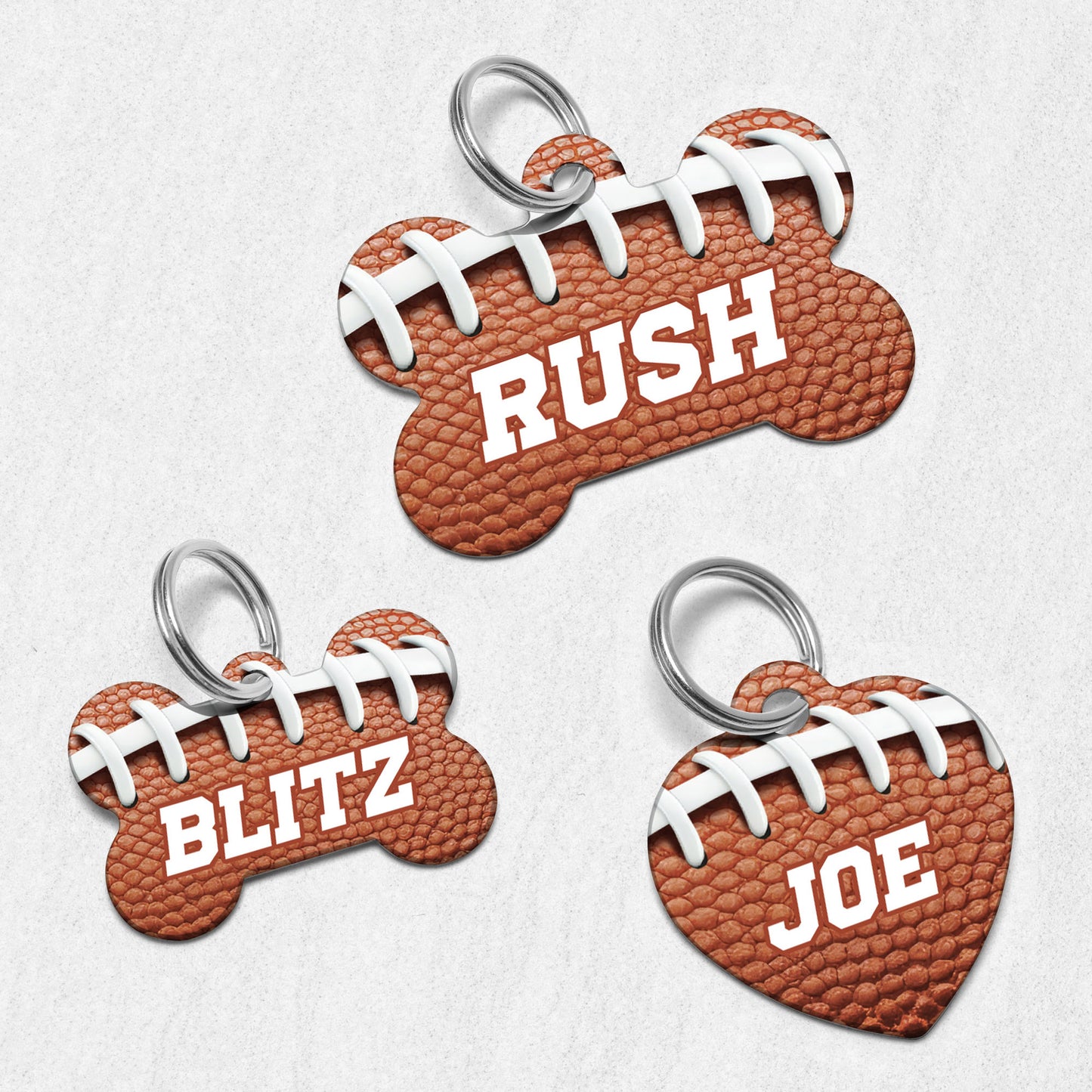 Football Dog Tag