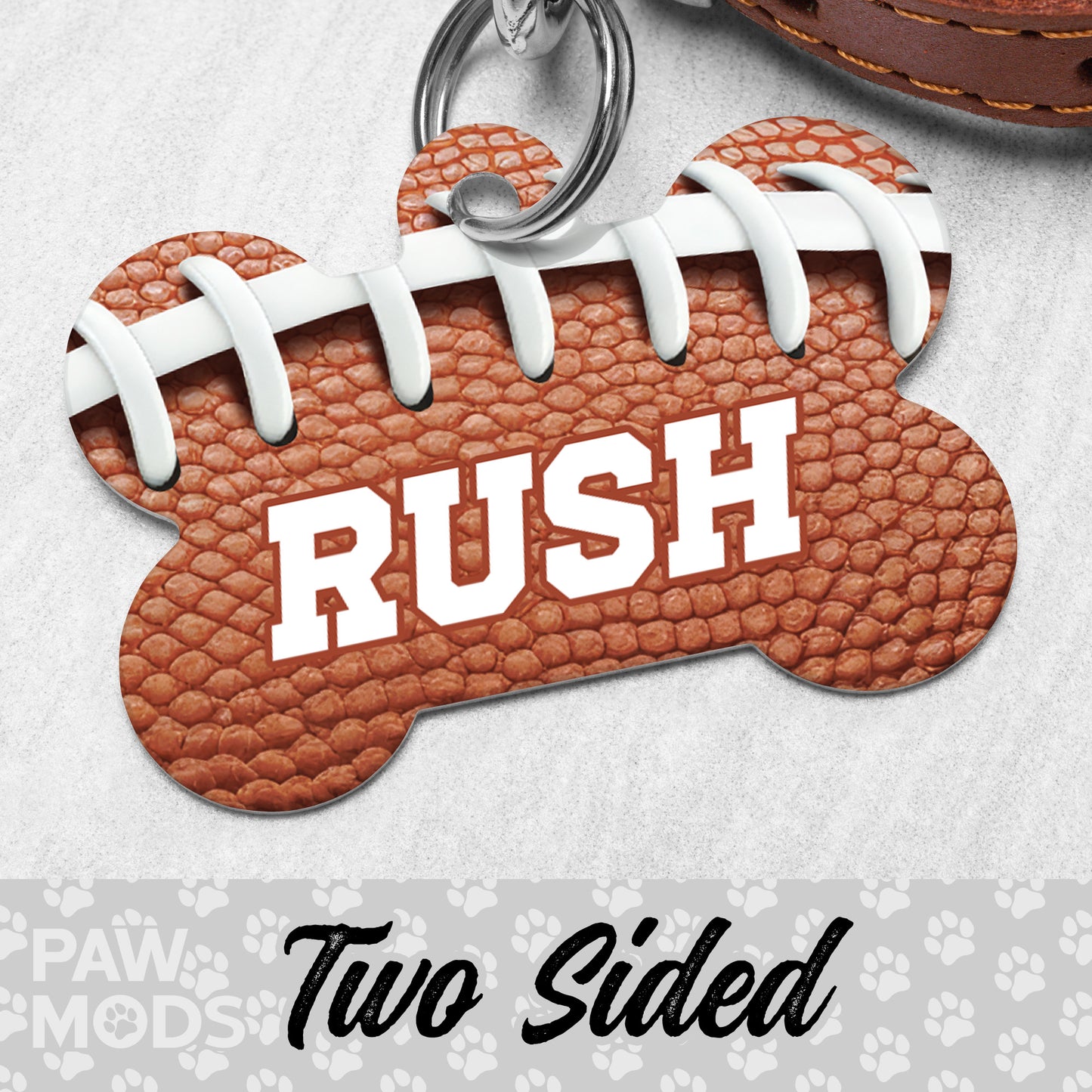 Football Dog Tag