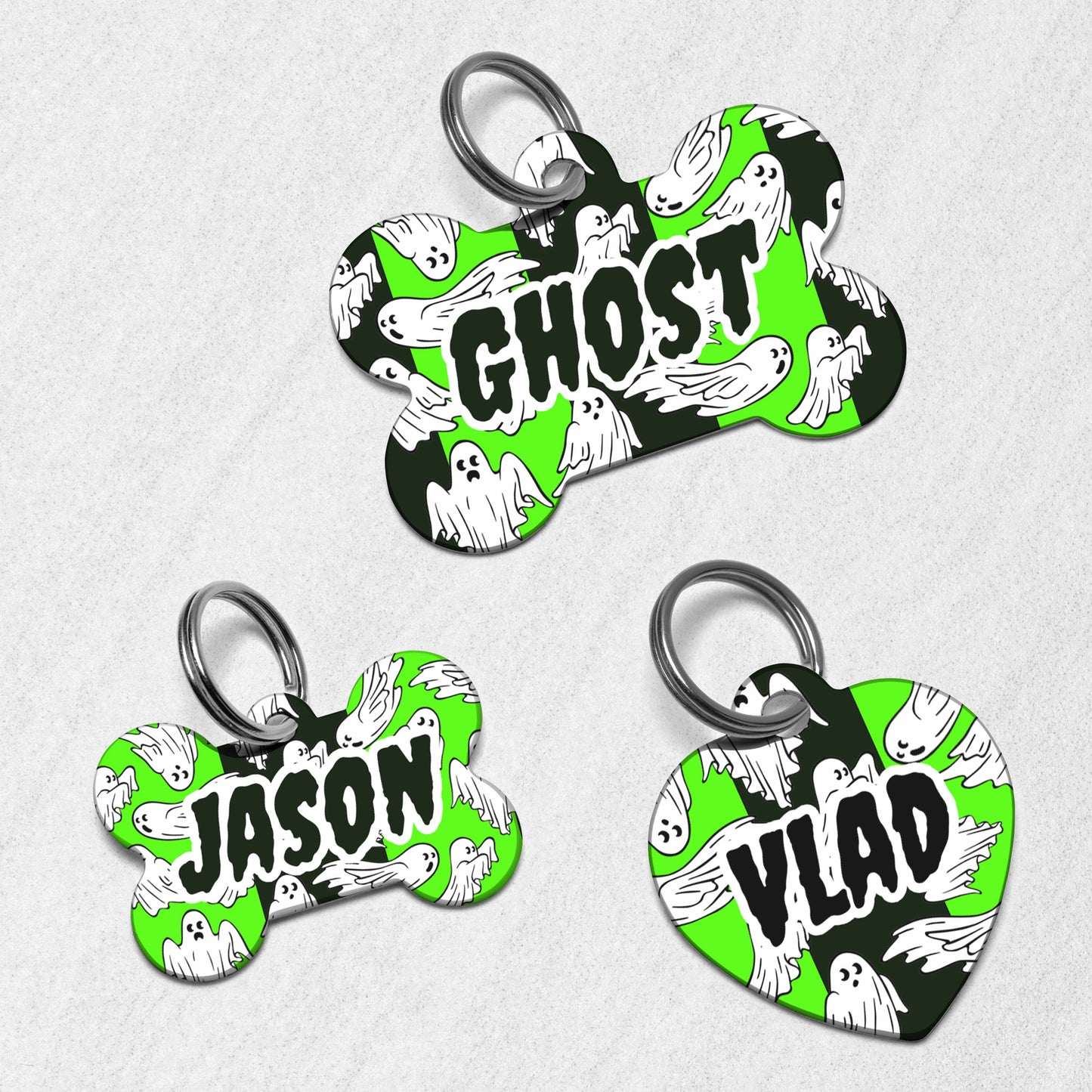 Ghosts Dog Tag