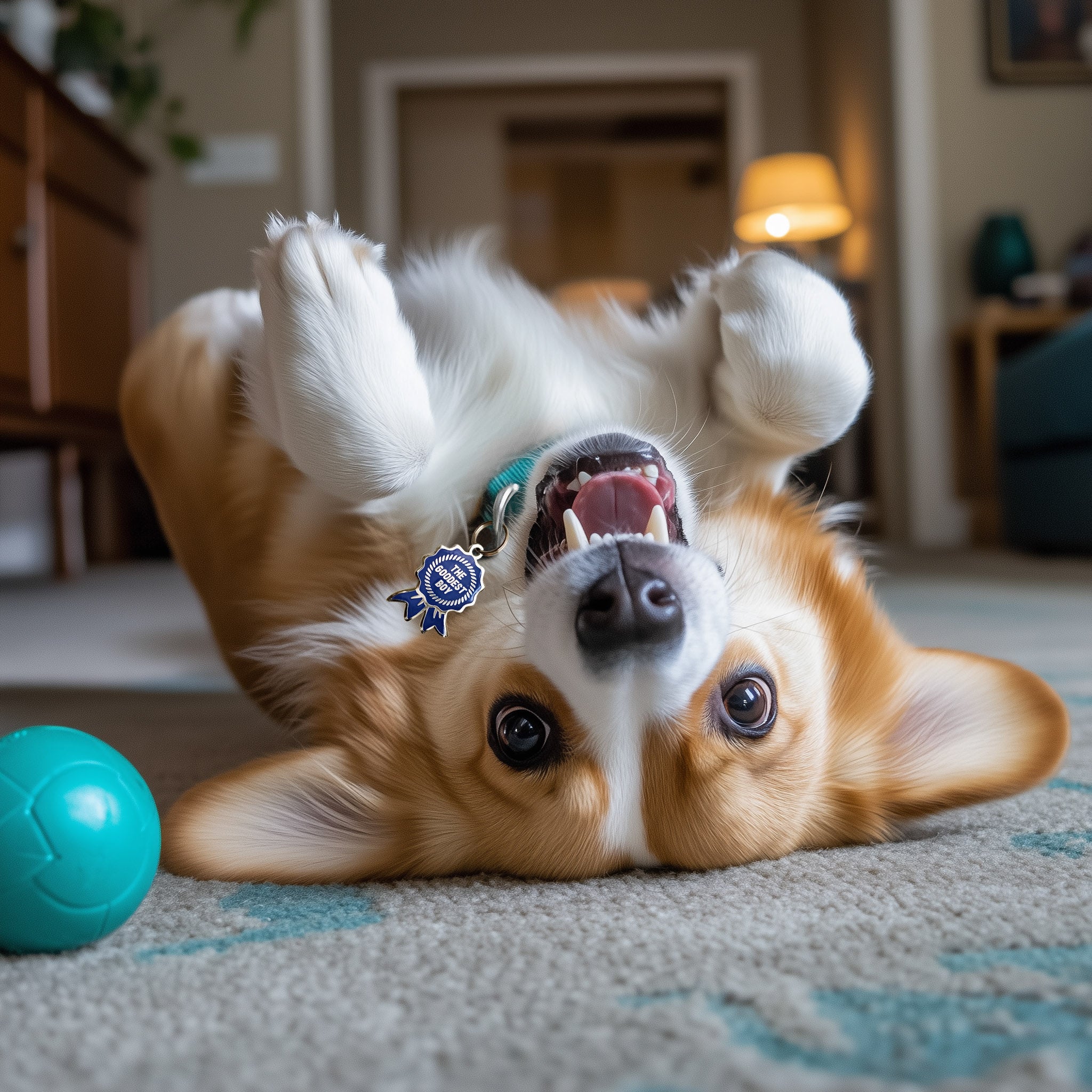 The Goodest Boy Dog Tag - Custom Enamel Pet ID Tag – PawMods