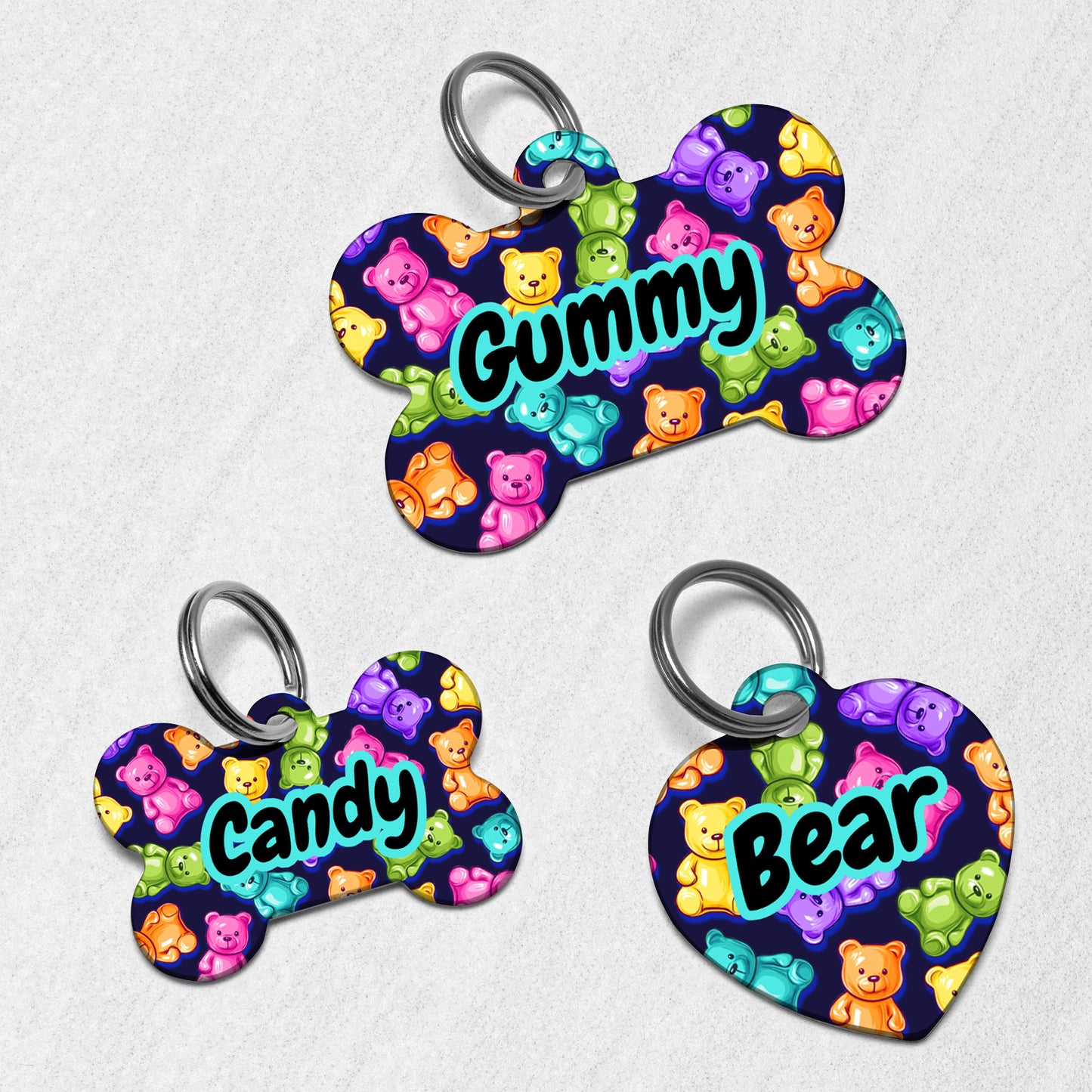 Gummy Bear Dog Tag