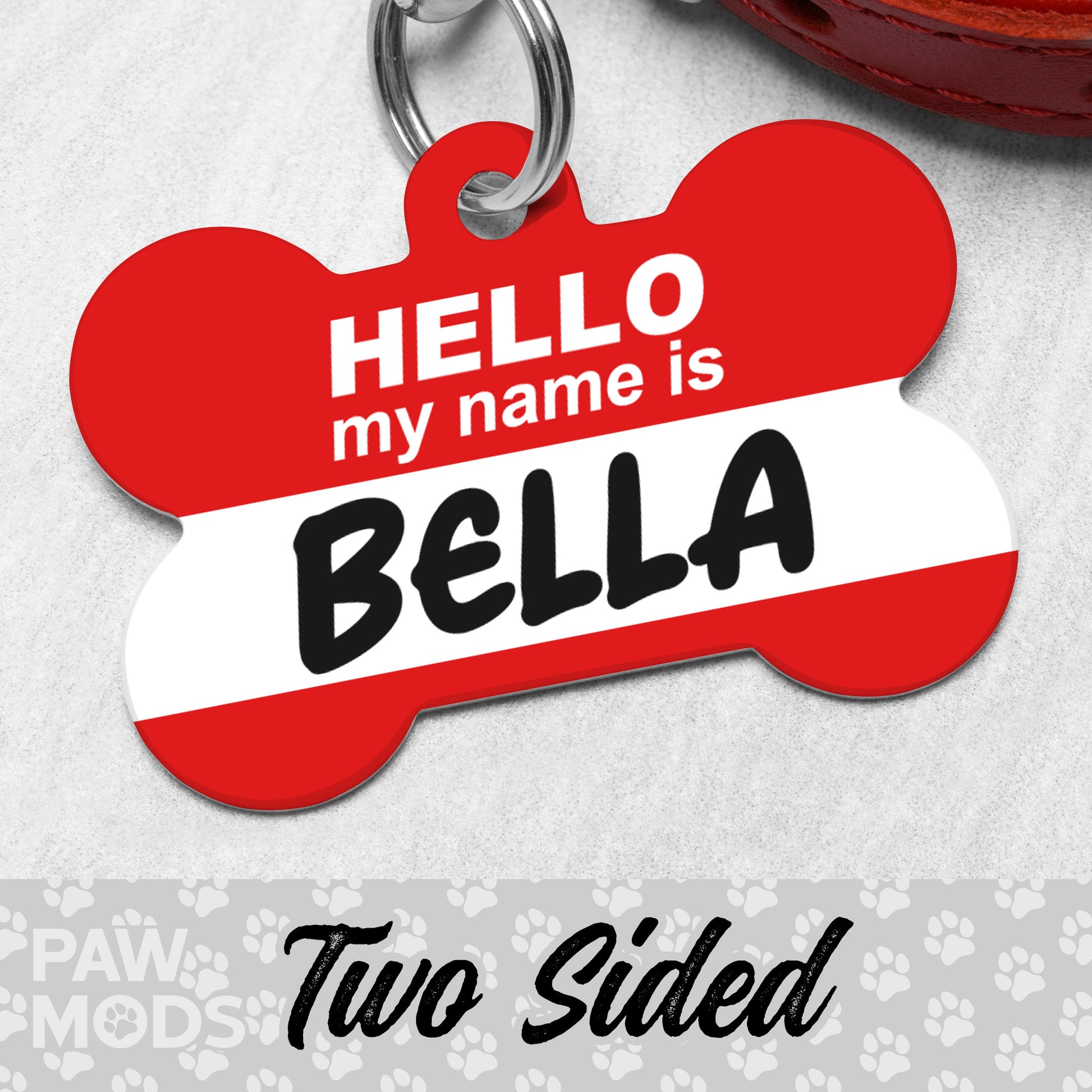 Hello My Name is Dog Tag