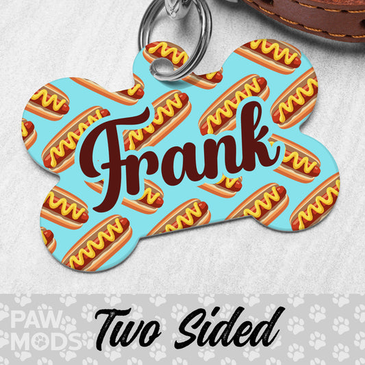 Hotdogs Dog Tag