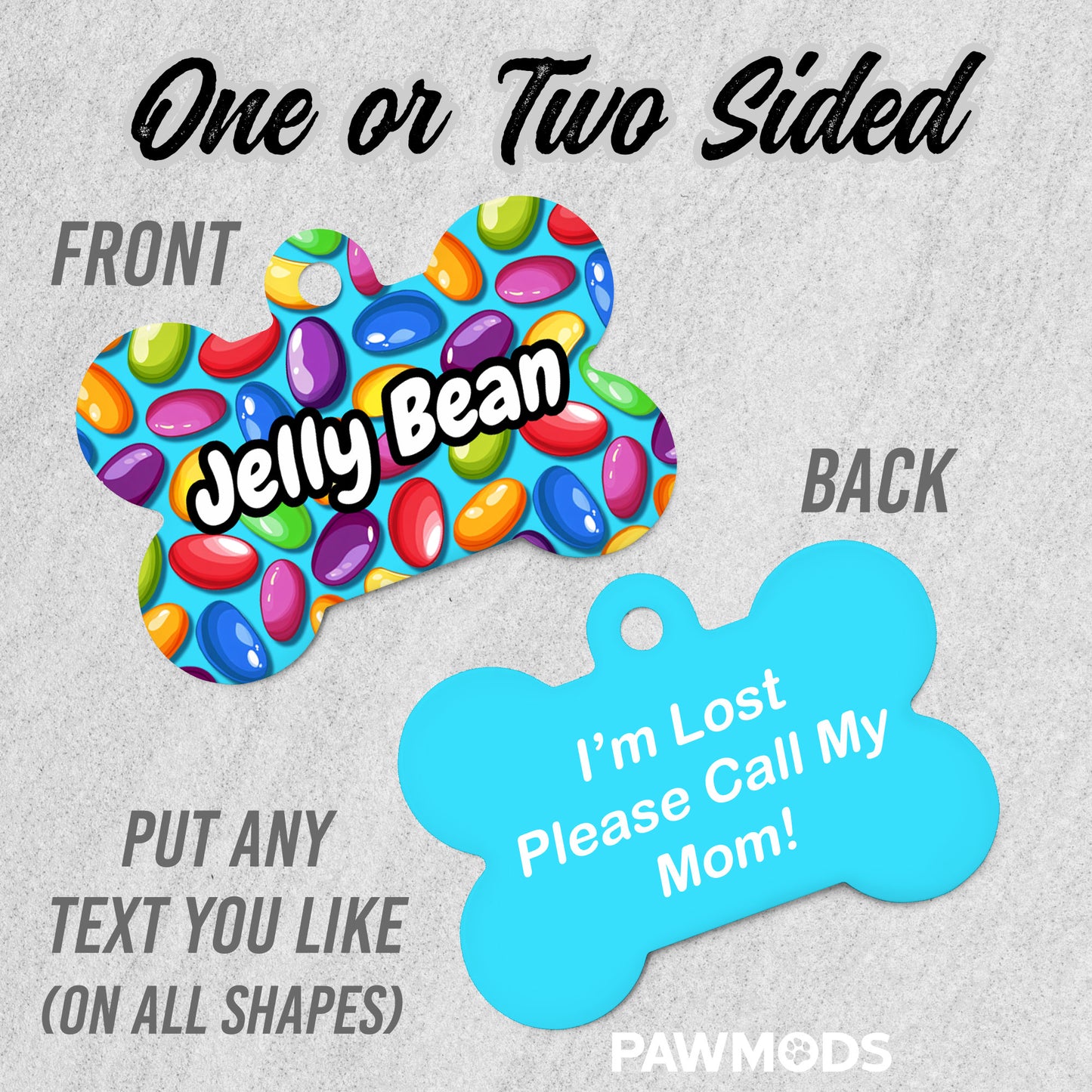 Jelly Beans Dog Tag