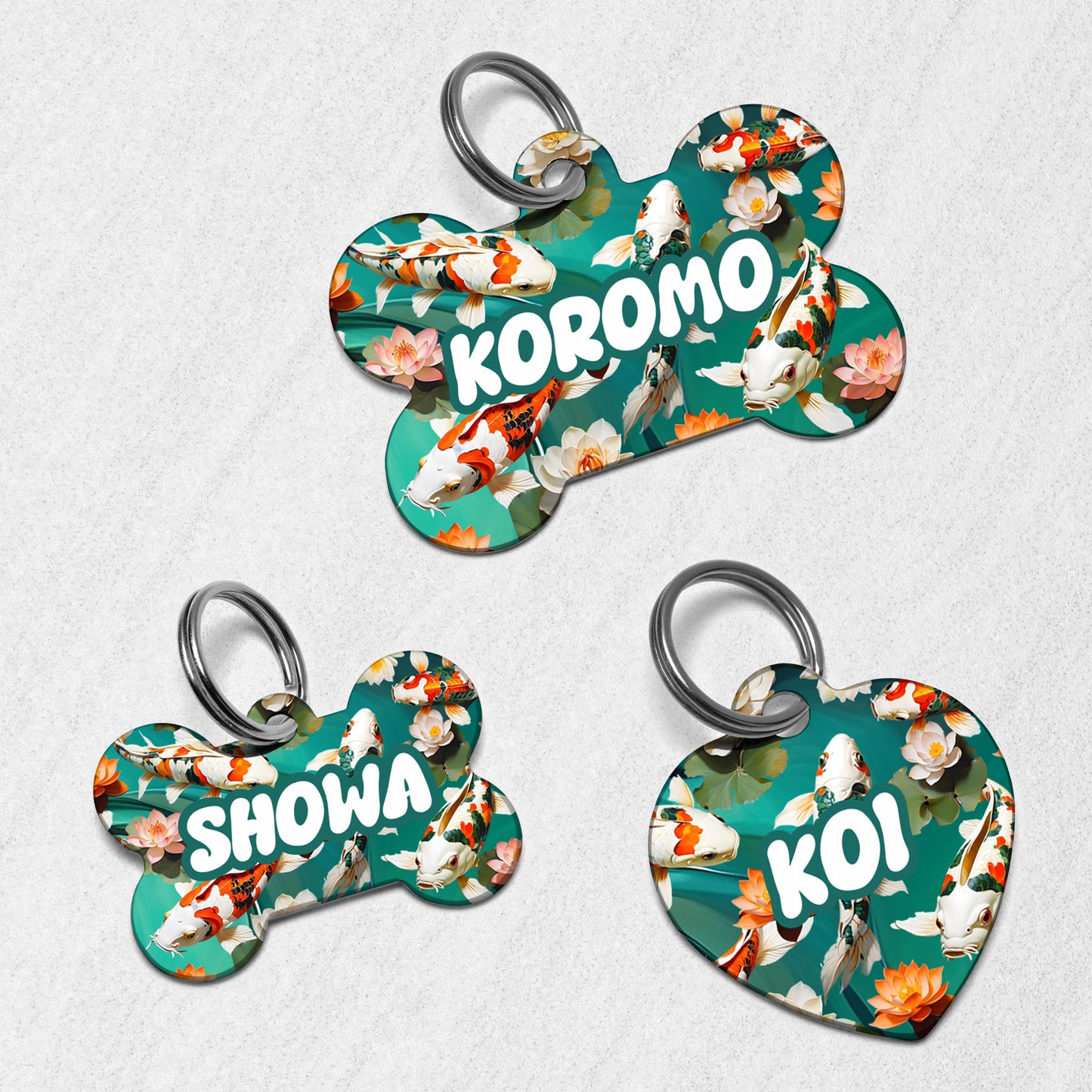 Koi Dog Tag