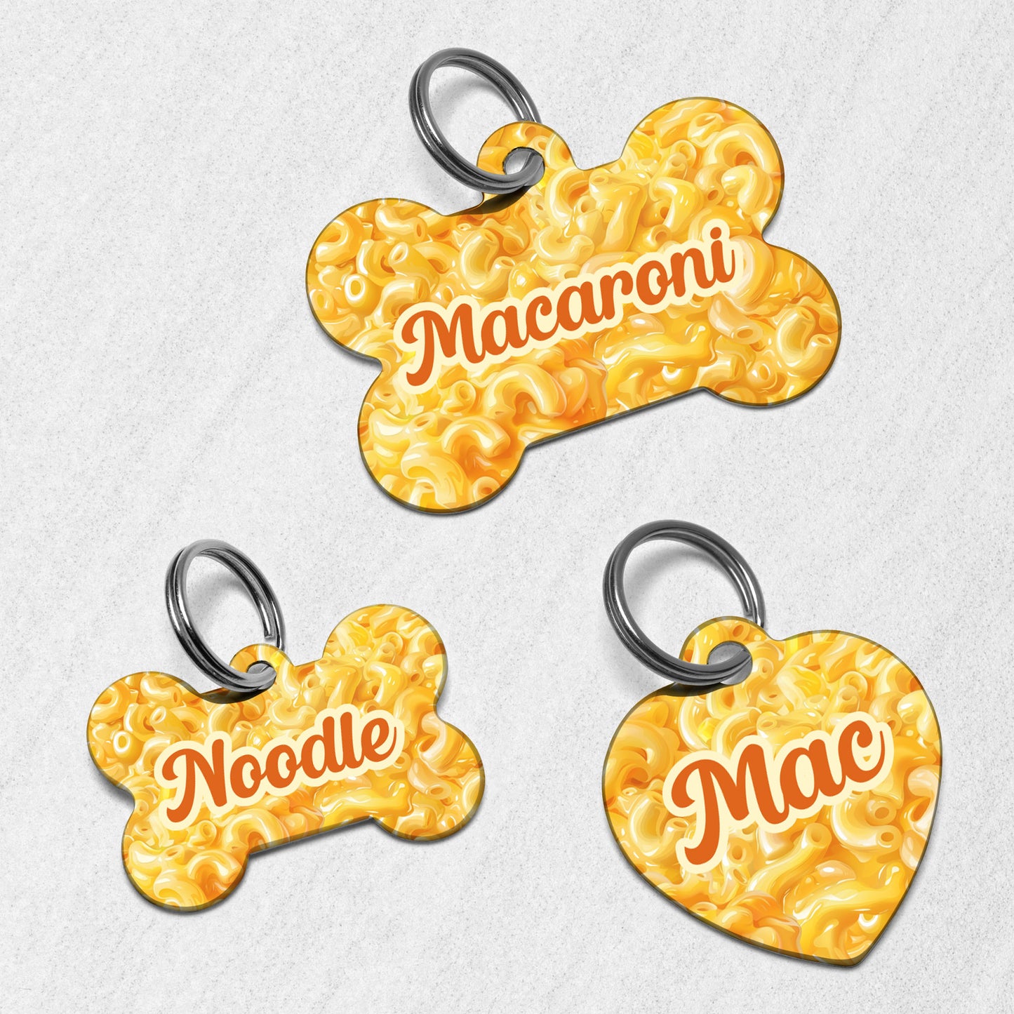 Macaroni Dog Tag
