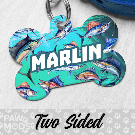 Marlin Dog Tag